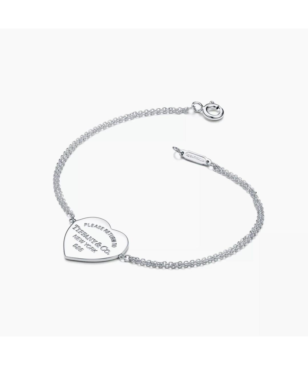 TIFFANY&CO Серебрянный серебряный браслет, фото 2