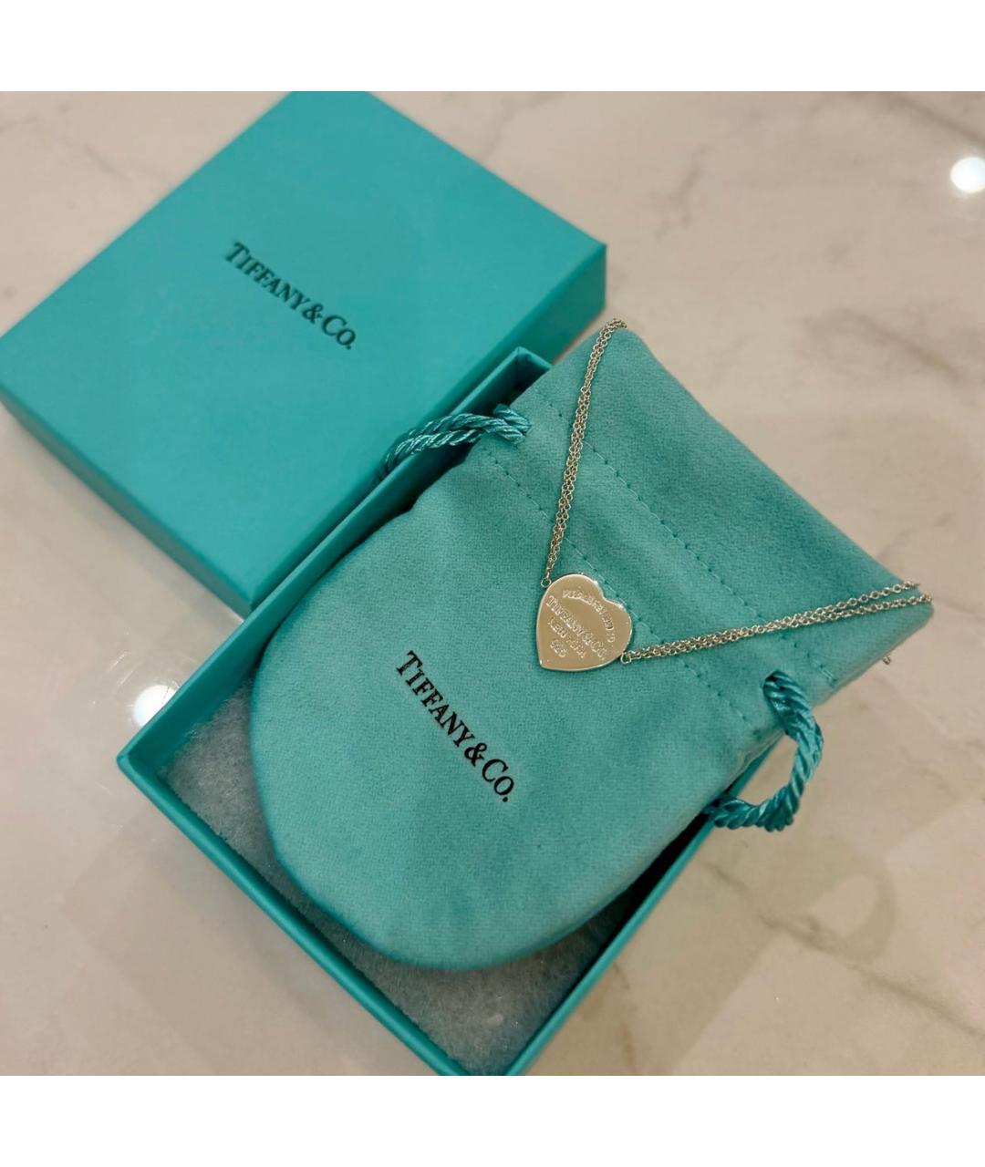 TIFFANY&CO Серебрянный серебряный браслет, фото 4