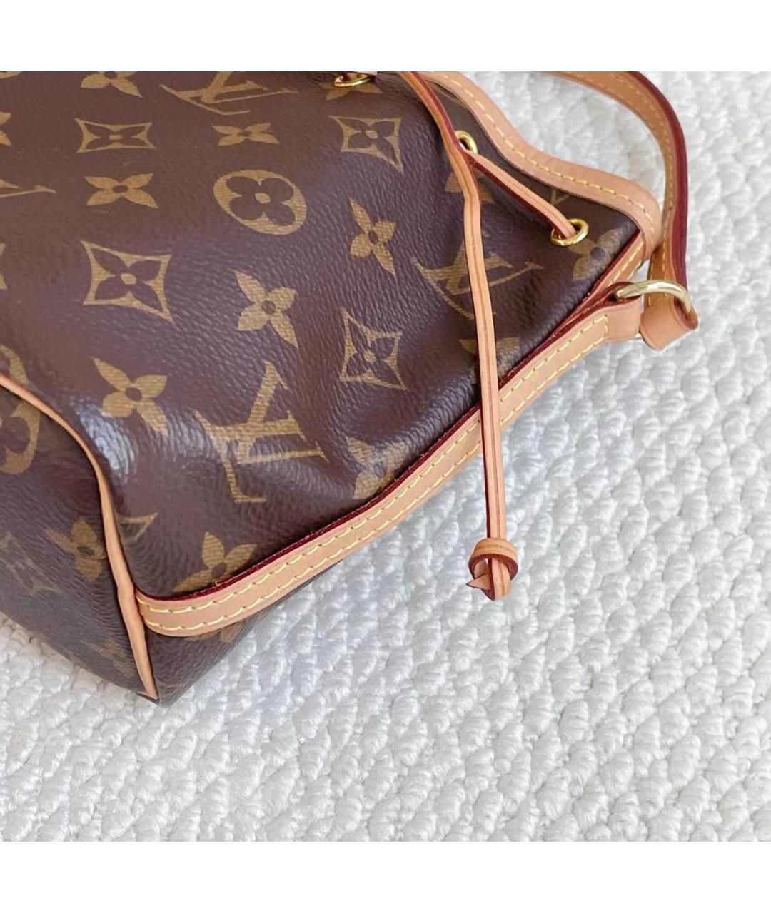 LOUIS VUITTON Коричневая сумка через плечо, фото 6