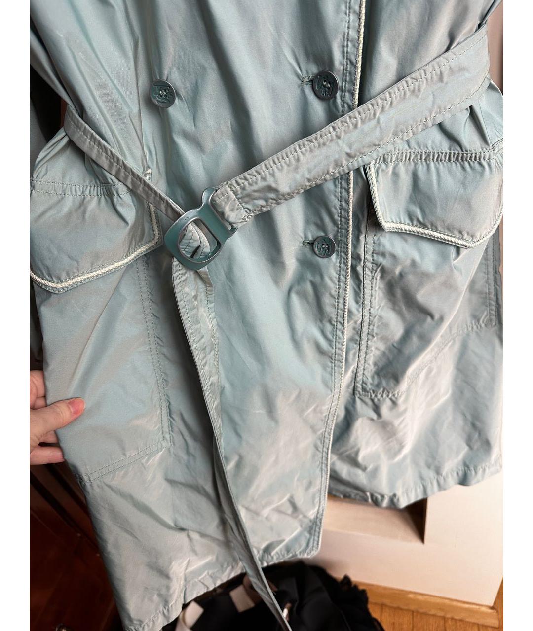 ERMANNO SCERVINO Салатовый тренч/плащ, фото 4