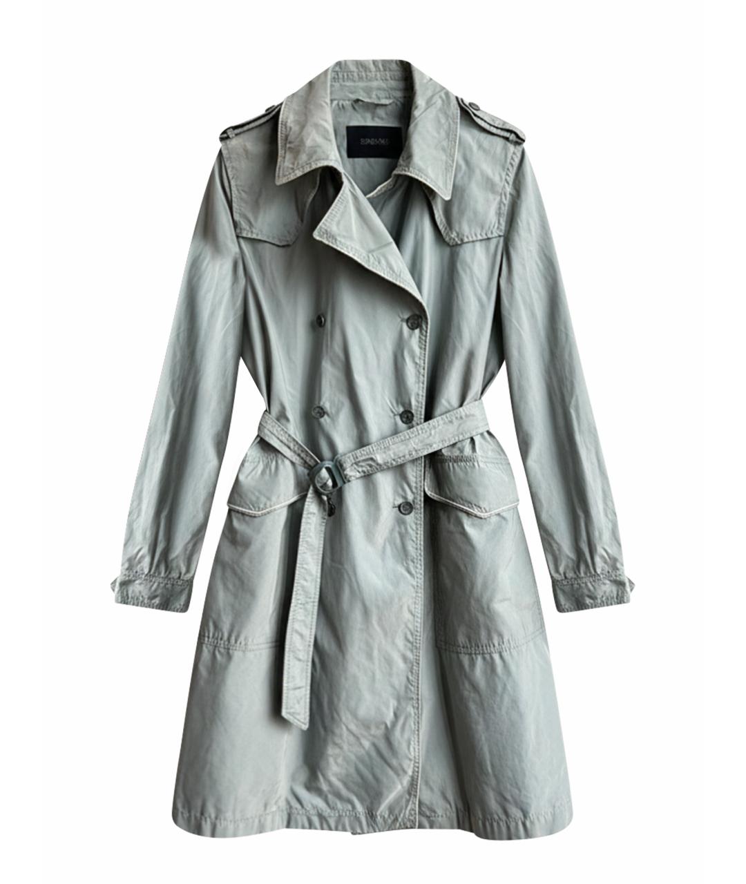 ERMANNO SCERVINO Салатовый тренч/плащ, фото 1