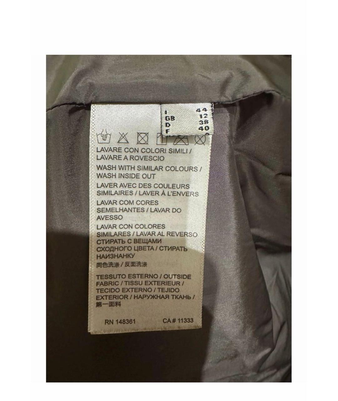 PINKO Серебрянный пуховик, фото 8