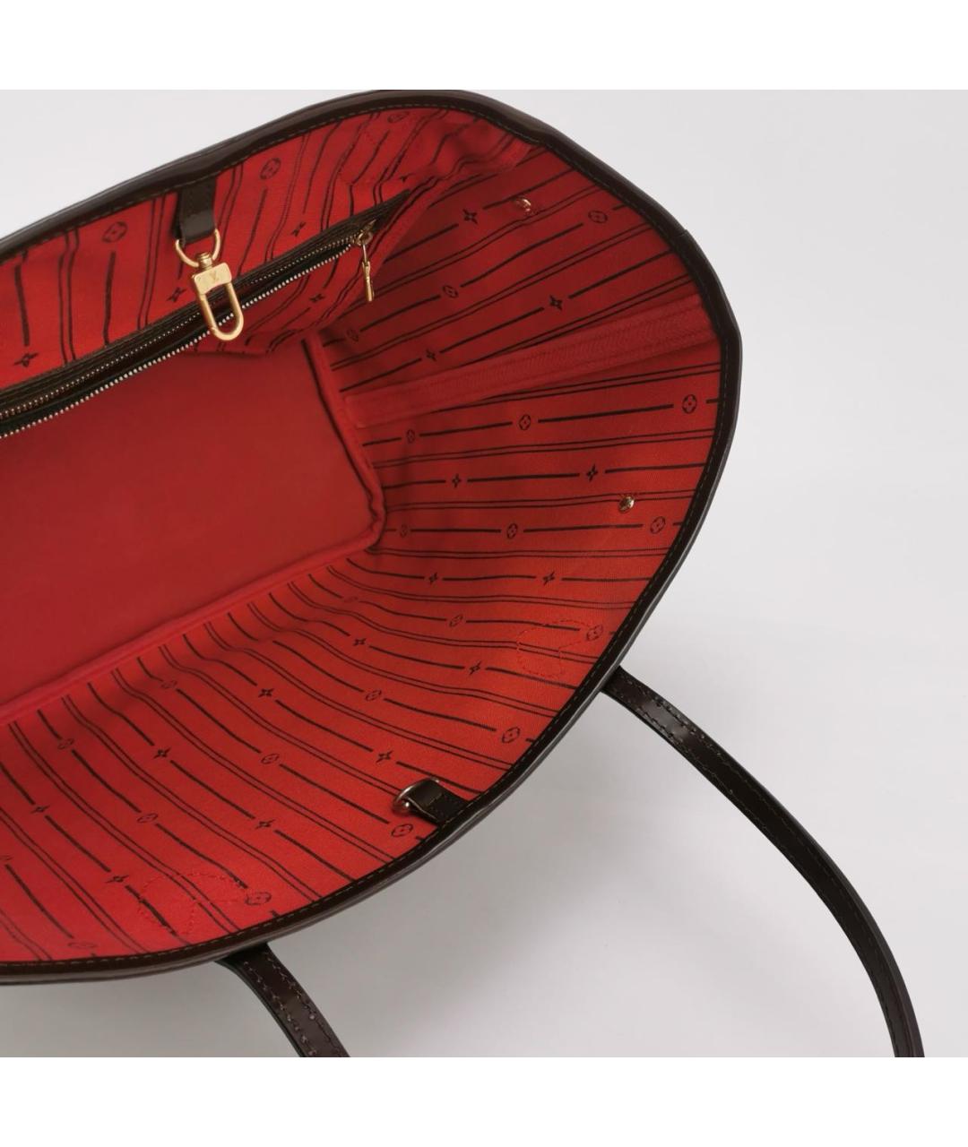 LOUIS VUITTON Коричневая сумка тоут, фото 5