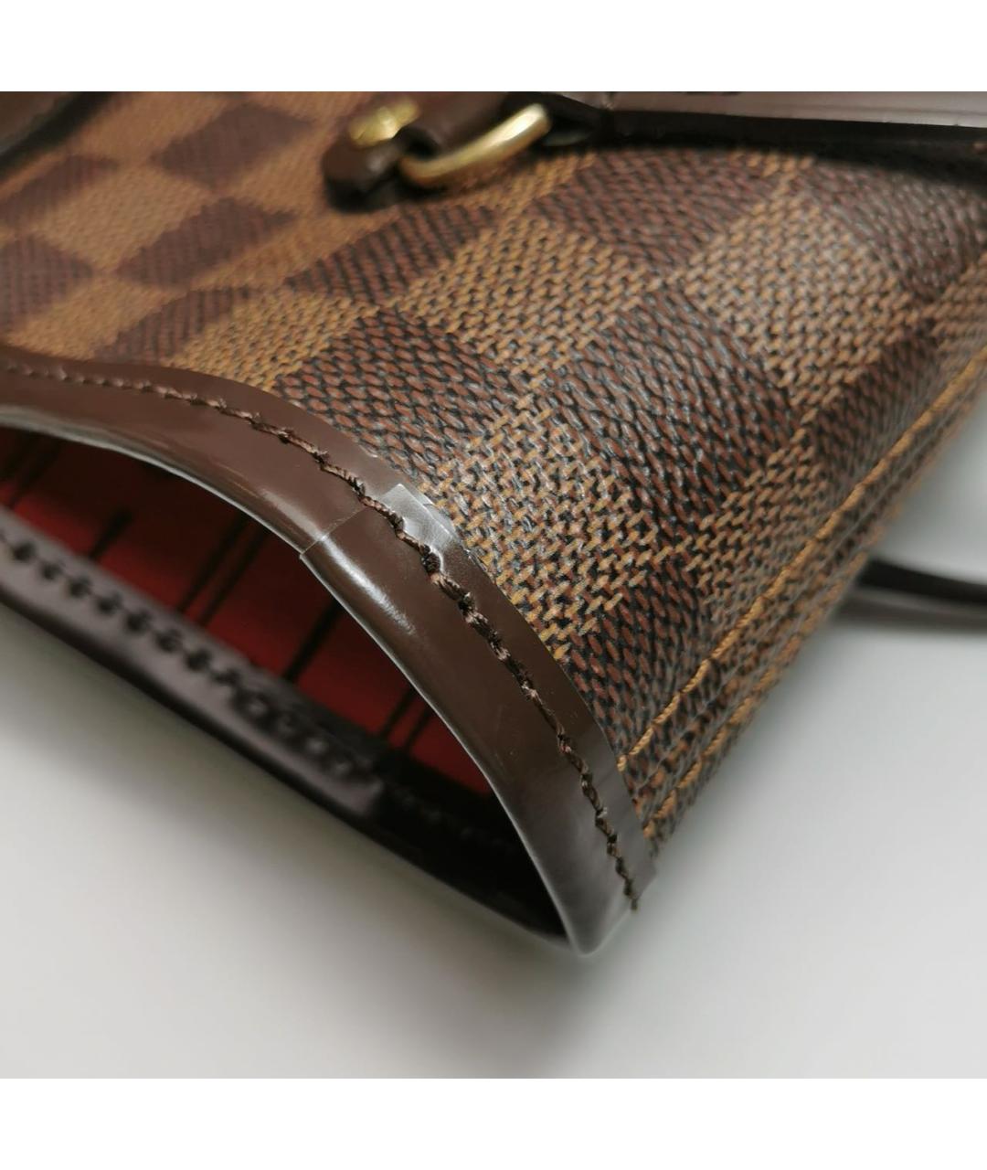 LOUIS VUITTON Коричневая сумка тоут, фото 8