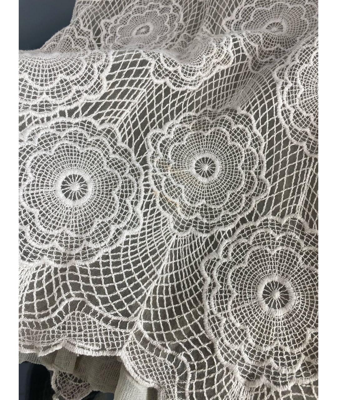 LIVIANA CONTI Бежевое хлопковое платье, фото 4