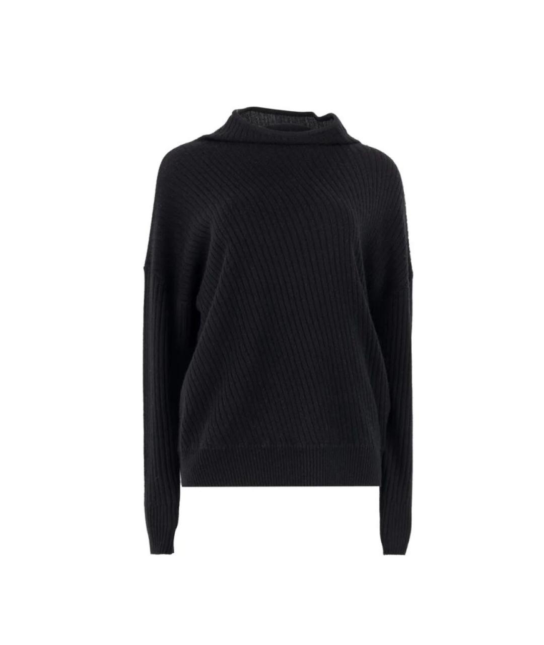 MAX MARA Черная шерстяная водолазка, фото 5
