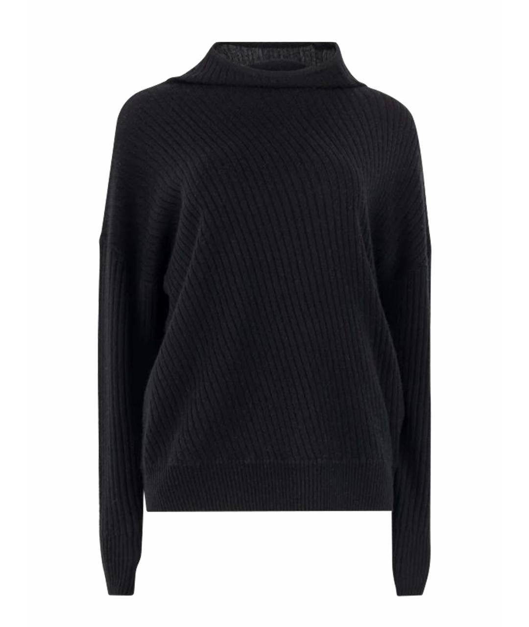 MAX MARA Черная шерстяная водолазка, фото 1