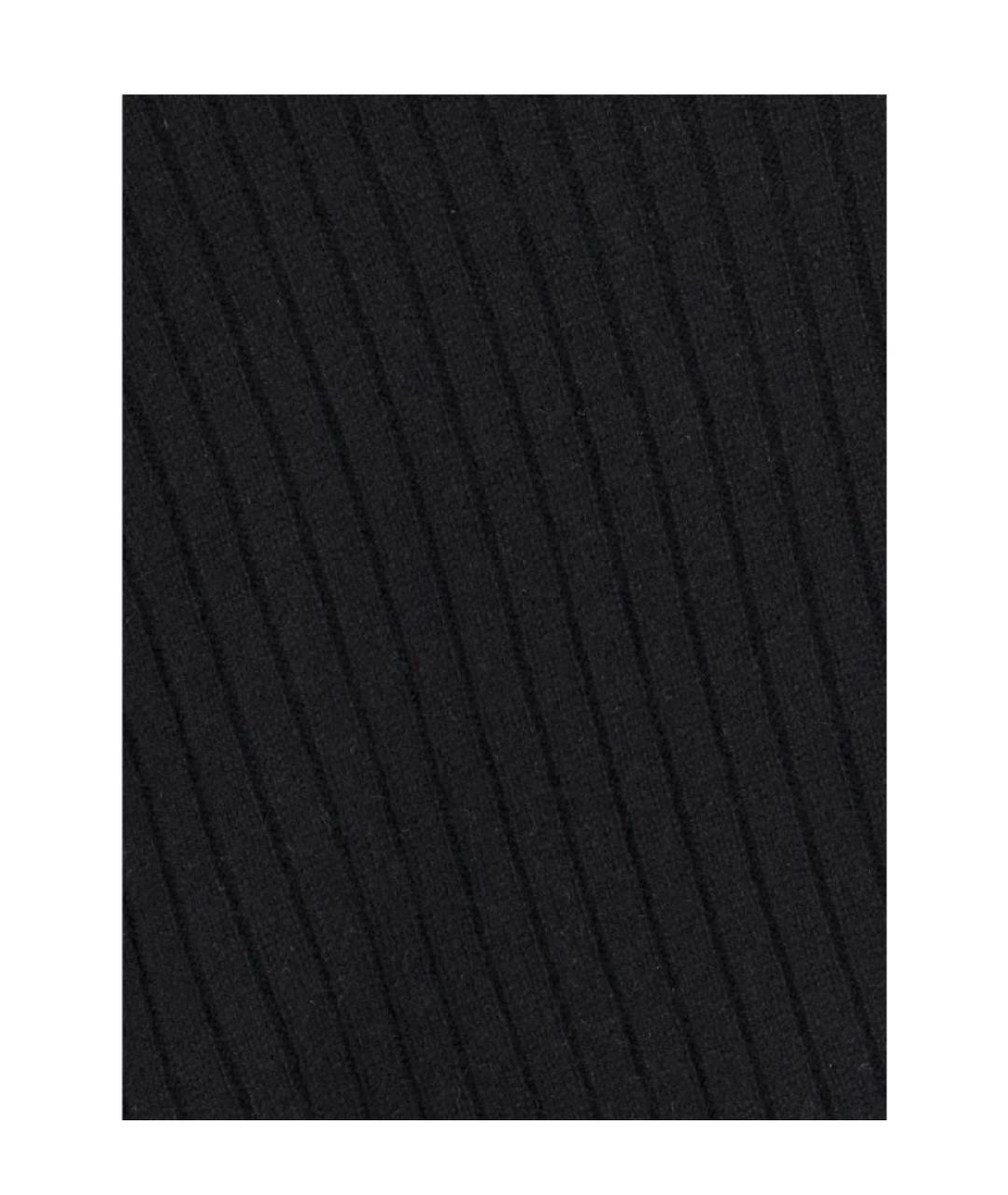 MAX MARA Черная шерстяная водолазка, фото 4