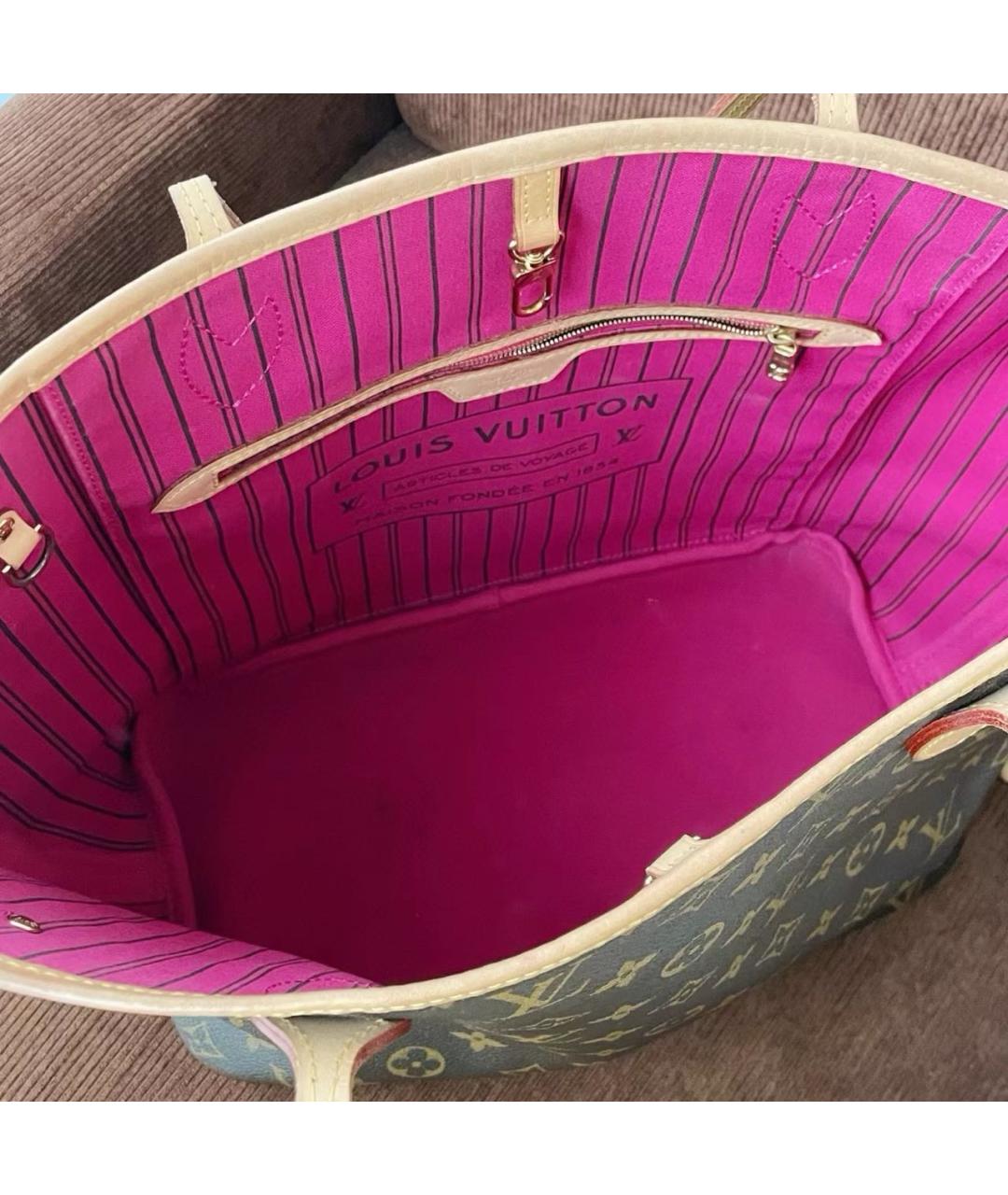 LOUIS VUITTON Коричневая сумка тоут, фото 6