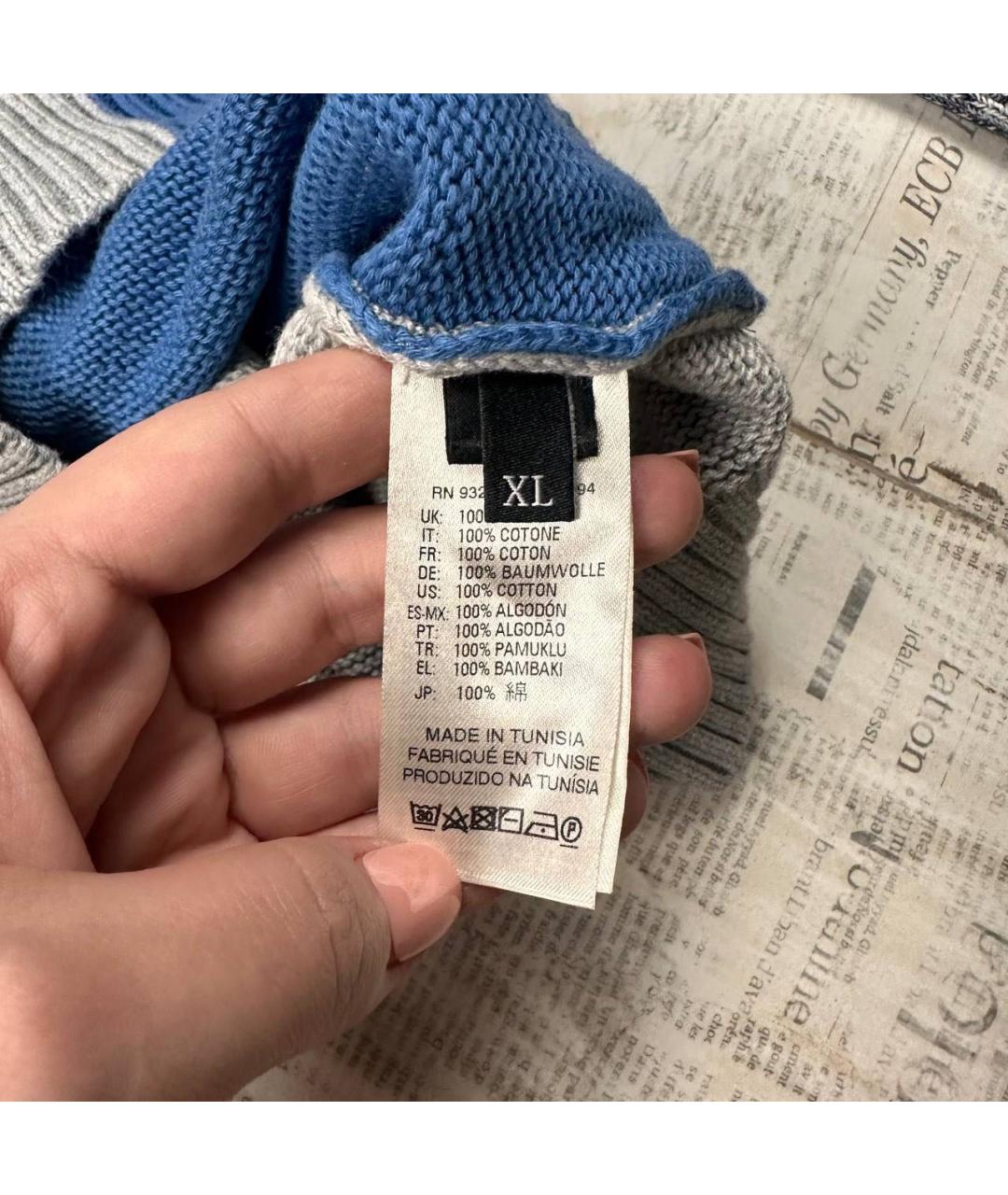 DIESEL Мульти хлопковый джемпер / свитер, фото 6