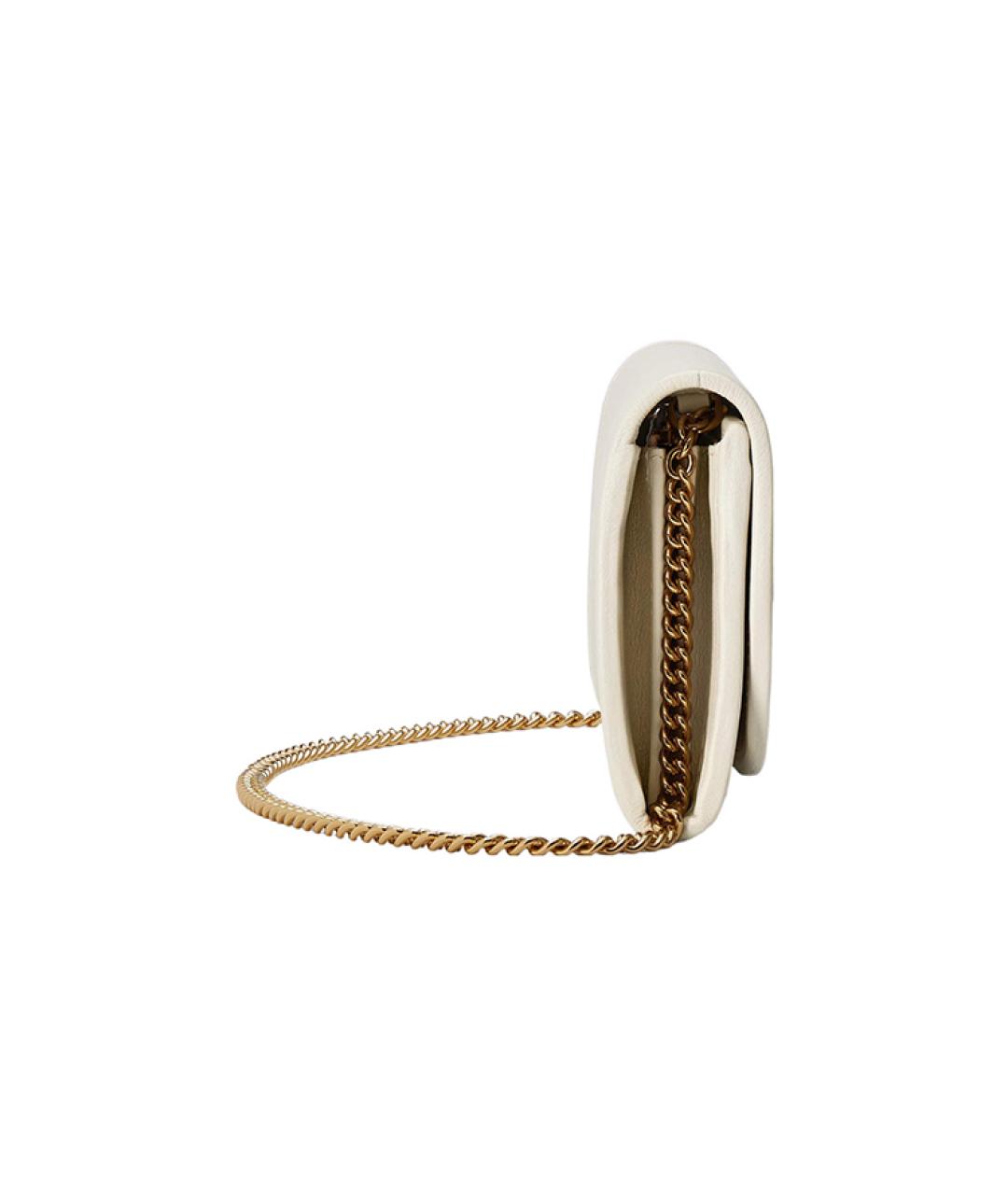 GUCCI Белый кожаный кошелек, фото 3