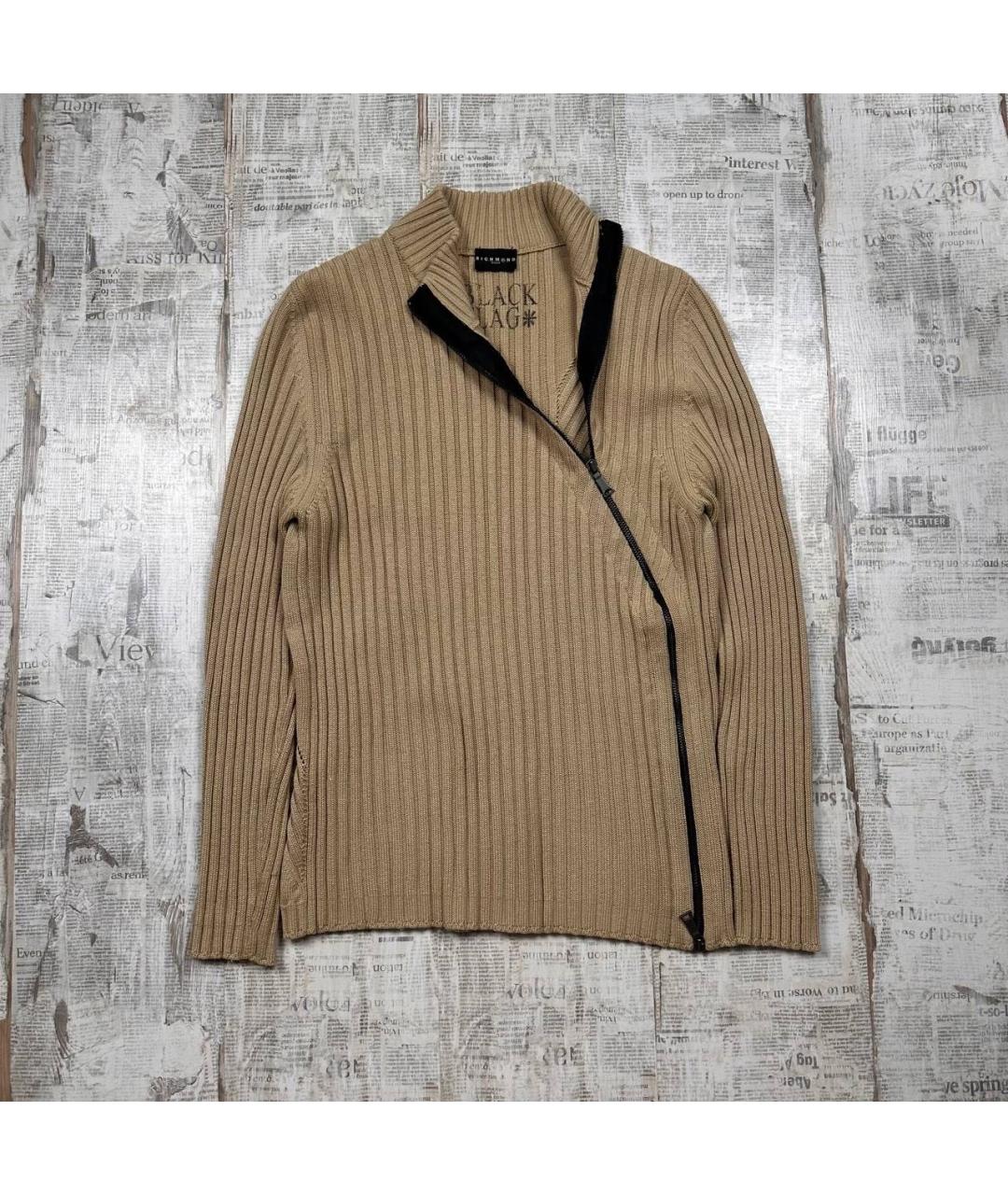 JOHN RICHMOND Бежевый джемпер / свитер, фото 2