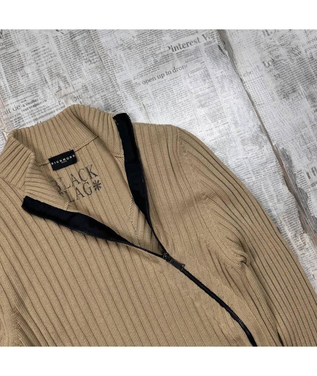 JOHN RICHMOND Бежевый джемпер / свитер, фото 3