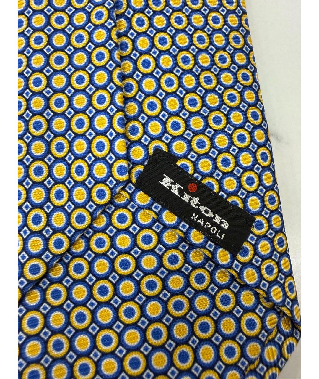 KITON Мульти шелковый галстук, фото 7