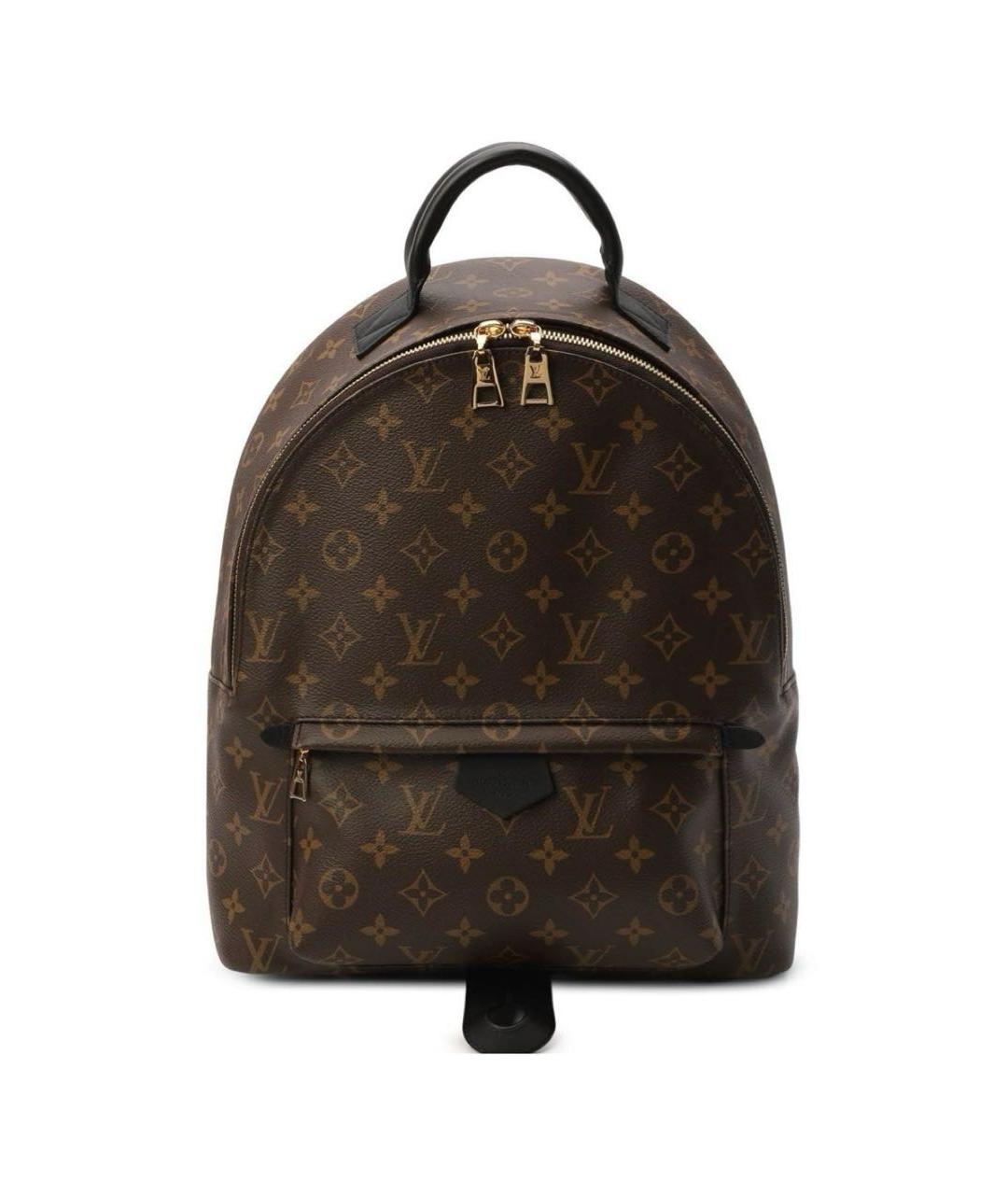 LOUIS VUITTON Коричневый кожаный рюкзак, фото 1