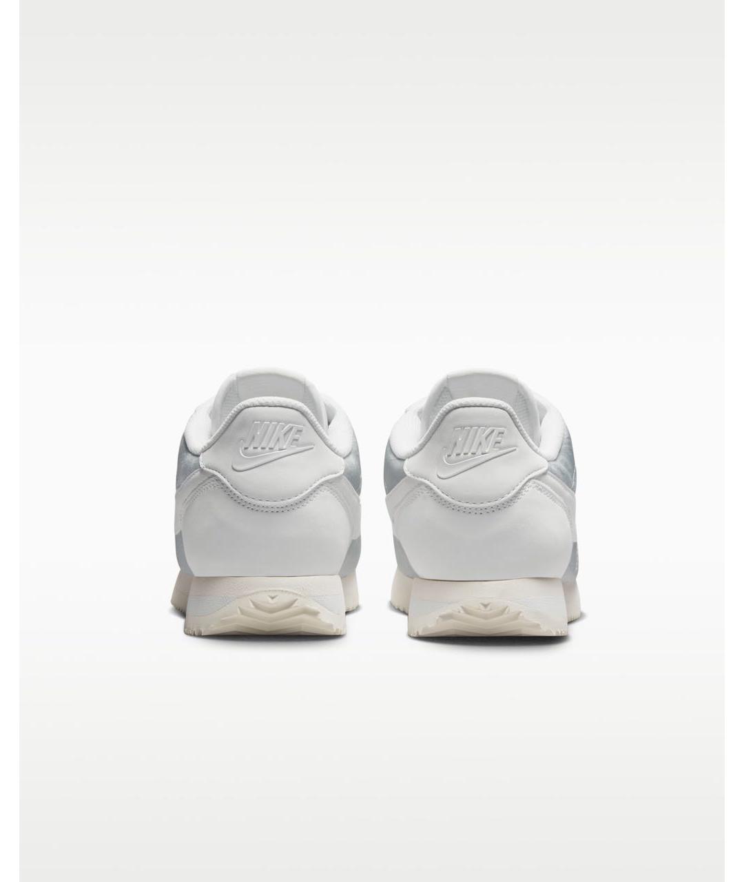 NIKE Белые кроссовки из искусственной кожи, фото 4