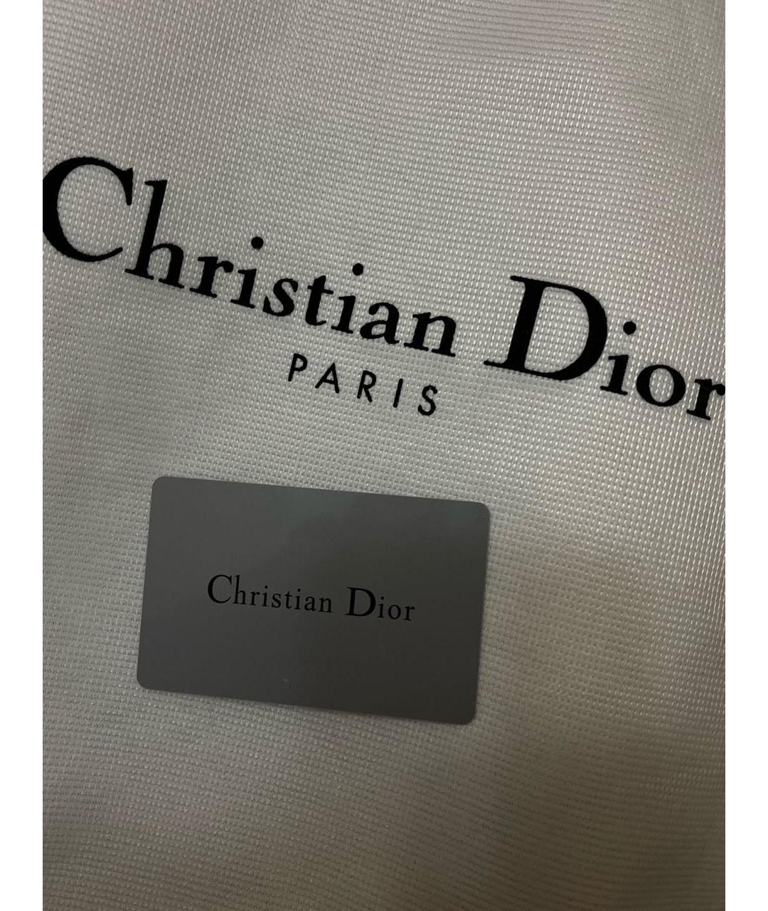 CHRISTIAN DIOR Розовая тканевая сумка с короткими ручками, фото 3