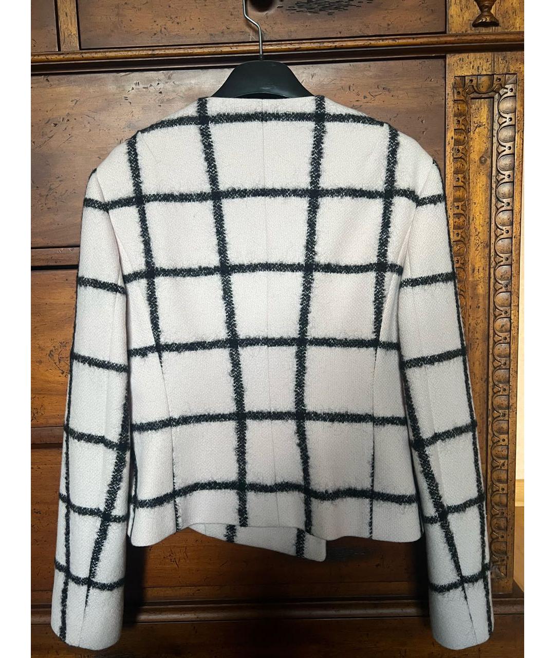 CHRISTIAN DIOR Розовый шерстяной жакет/пиджак, фото 6