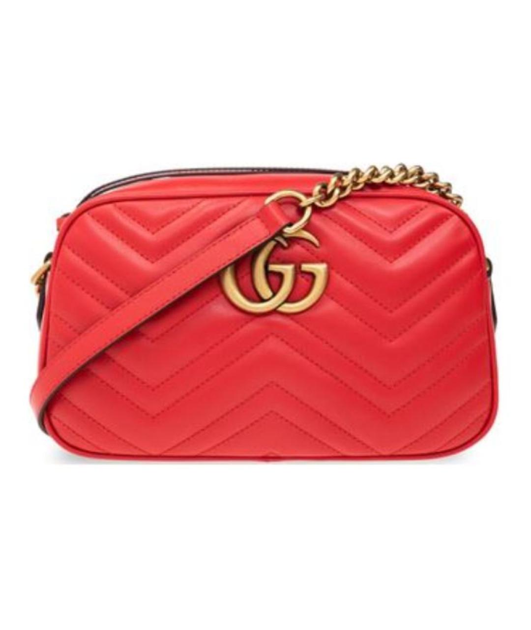 GUCCI Красная сумка через плечо, фото 2