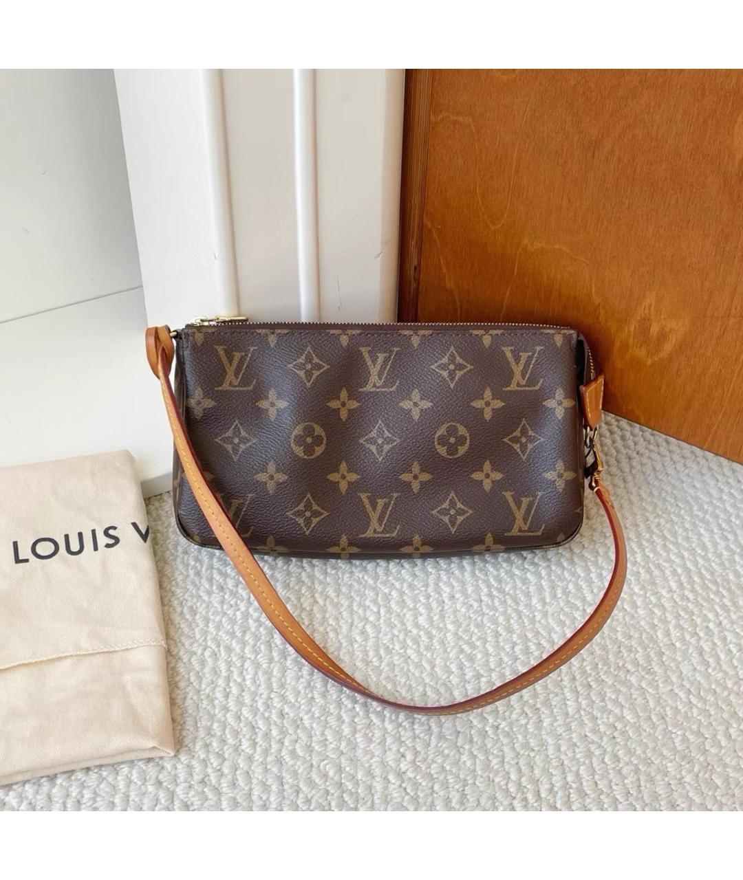 LOUIS VUITTON Коричневая сумка через плечо, фото 9