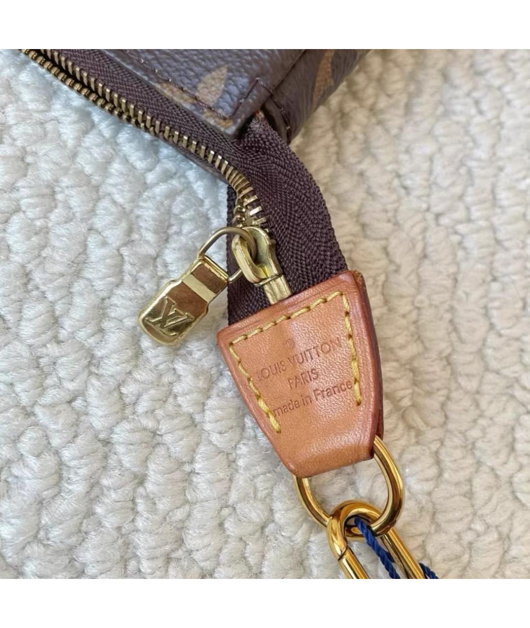 LOUIS VUITTON Коричневая сумка через плечо, фото 8