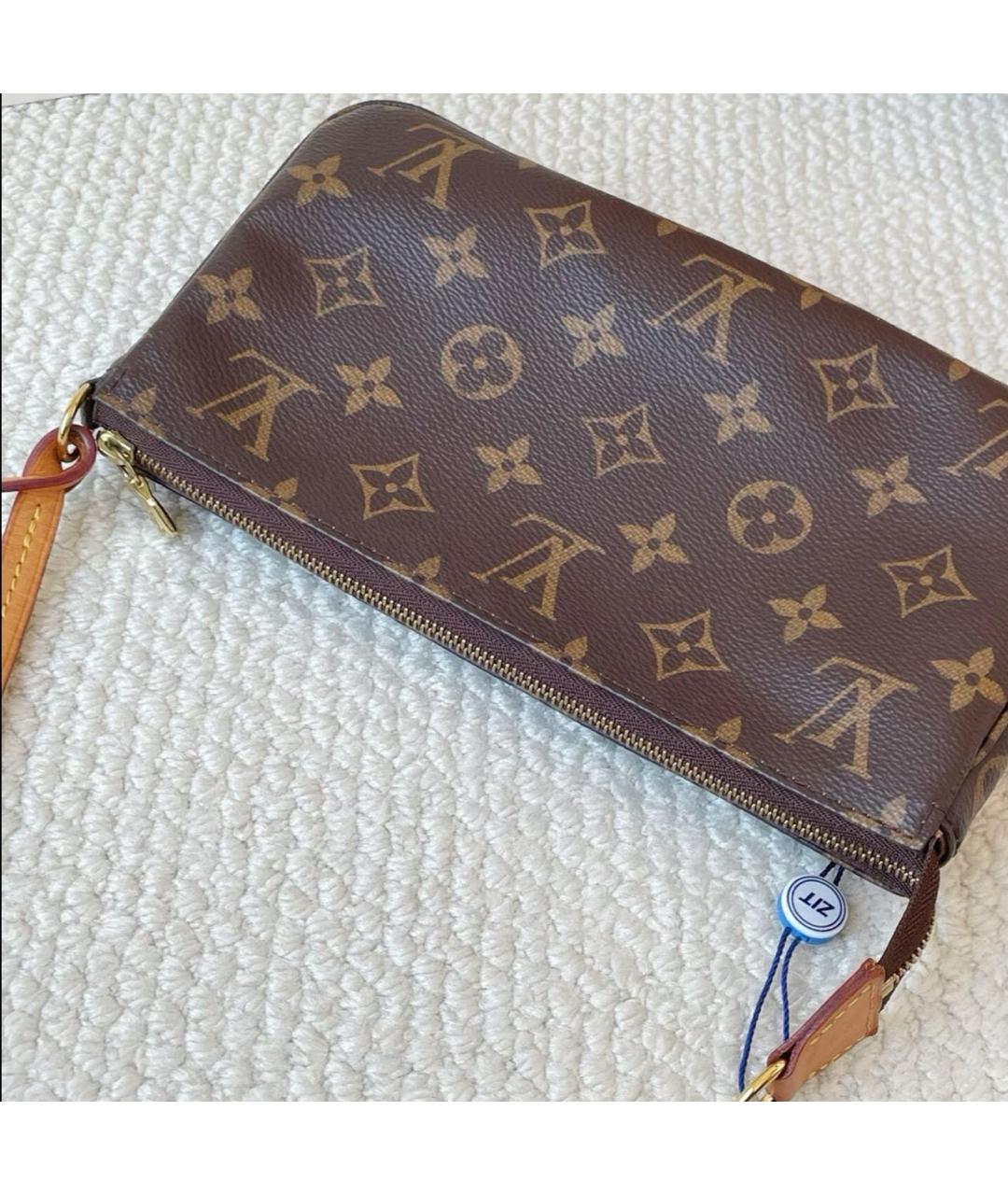 LOUIS VUITTON Коричневая сумка через плечо, фото 2