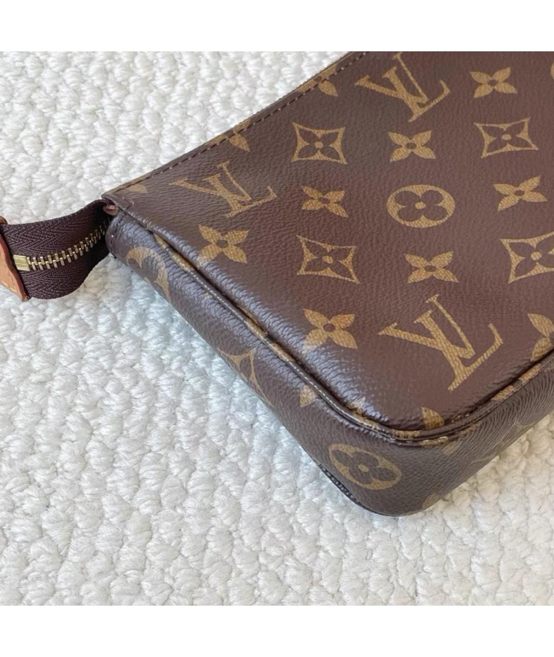 LOUIS VUITTON Коричневая сумка через плечо, фото 5