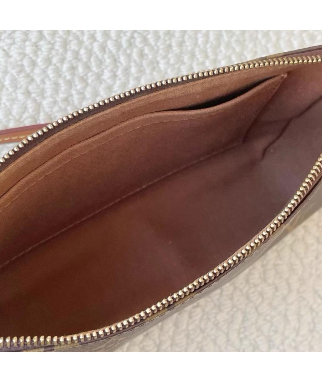 LOUIS VUITTON Коричневая сумка через плечо, фото 7