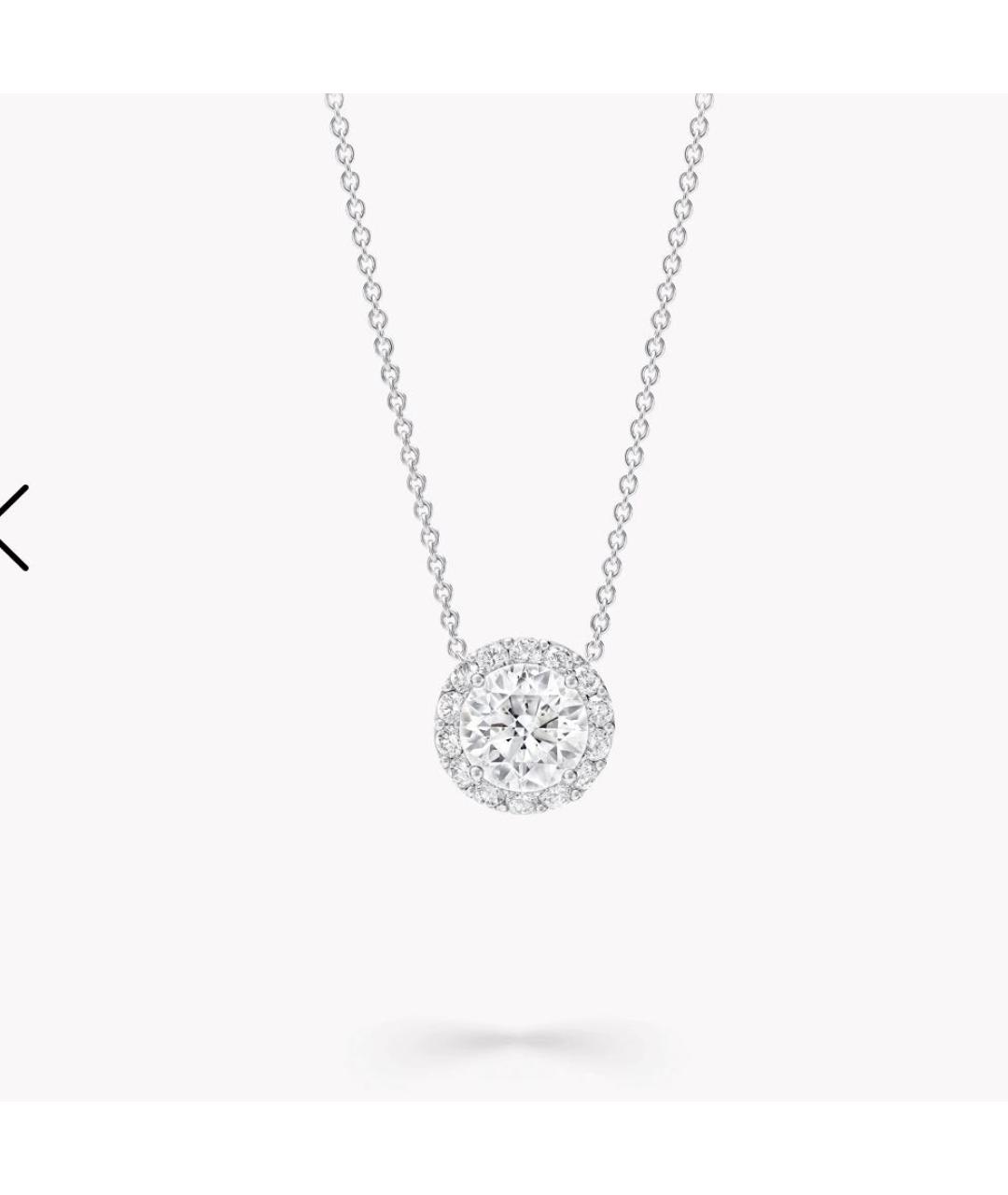 GRAFF Серебряное колье из белого золота, фото 4