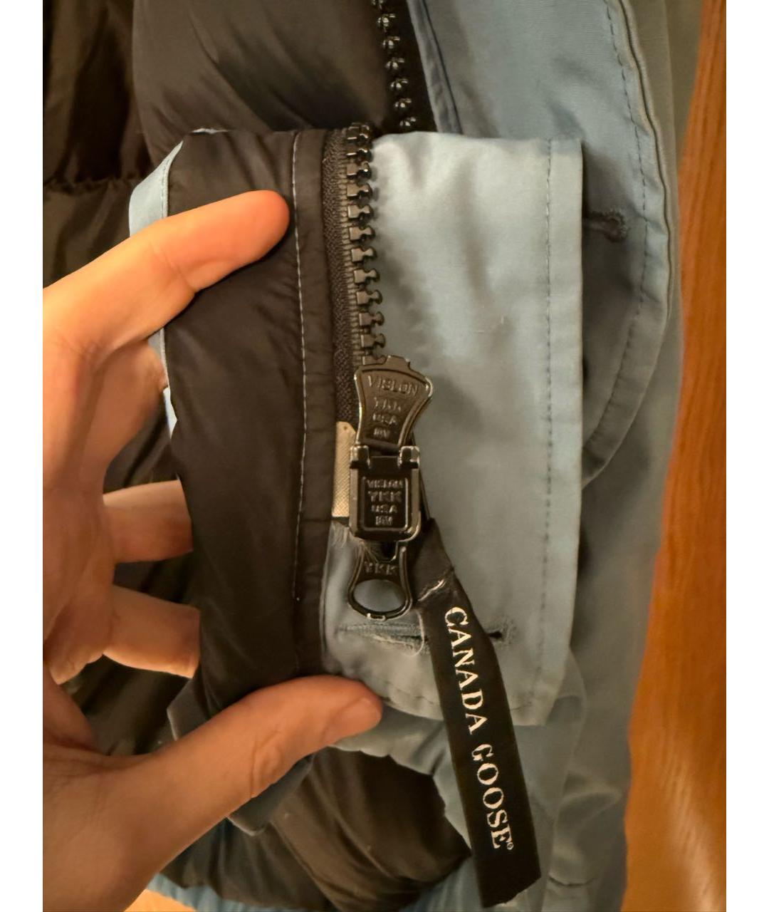 CANADA GOOSE Голубая парка, фото 4