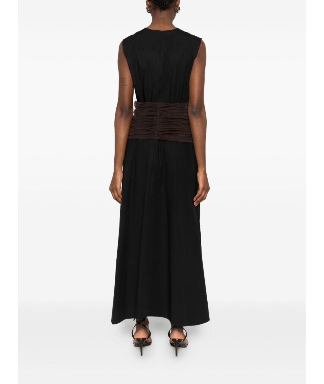 TORY BURCH Черное хлопковое платье, фото 3