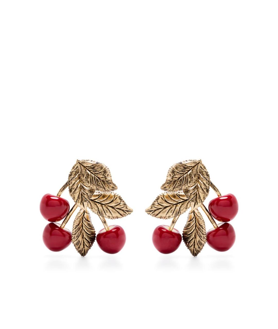 SAINT LAURENT Золотые серьги, фото 1