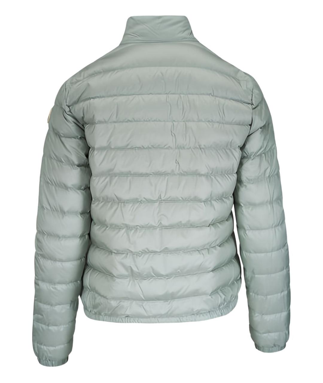 MONCLER Зеленая полиамидовая куртка, фото 2