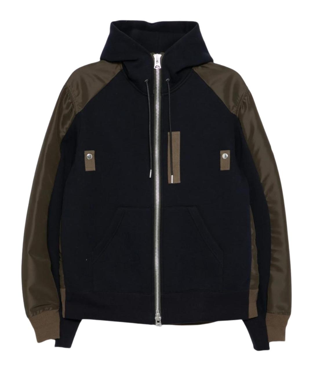 SACAI Хаки хлопковая куртка, фото 1