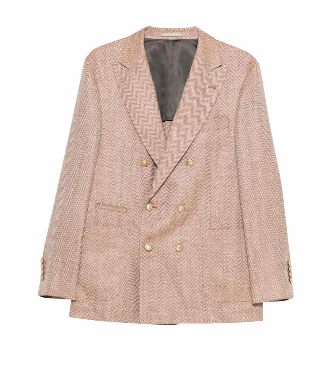 BRUNELLO CUCINELLI Розовый пиджак, фото 1