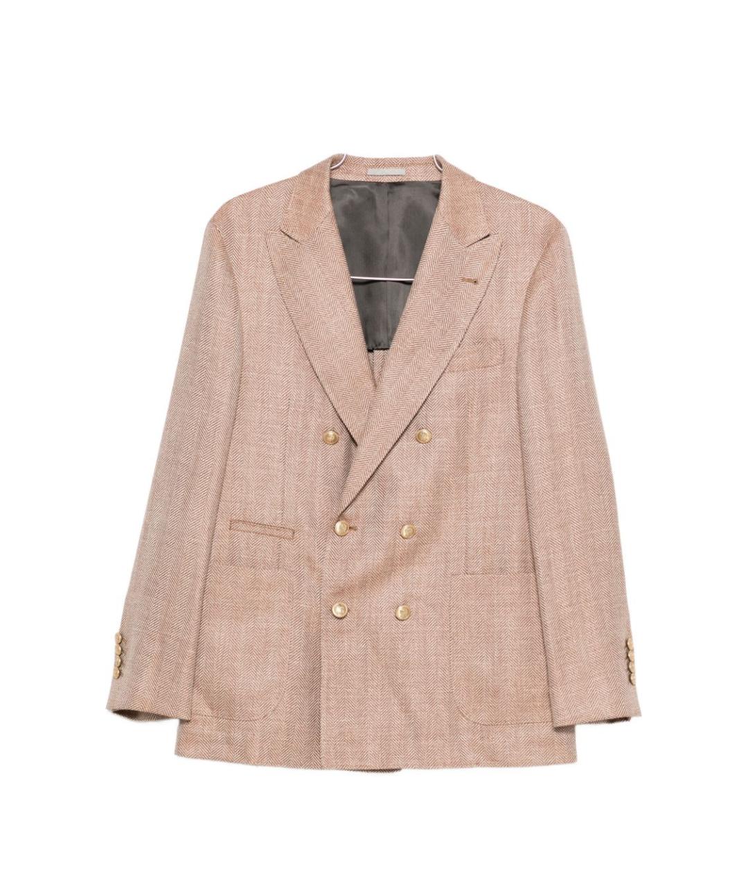 BRUNELLO CUCINELLI Розовый пиджак, фото 6