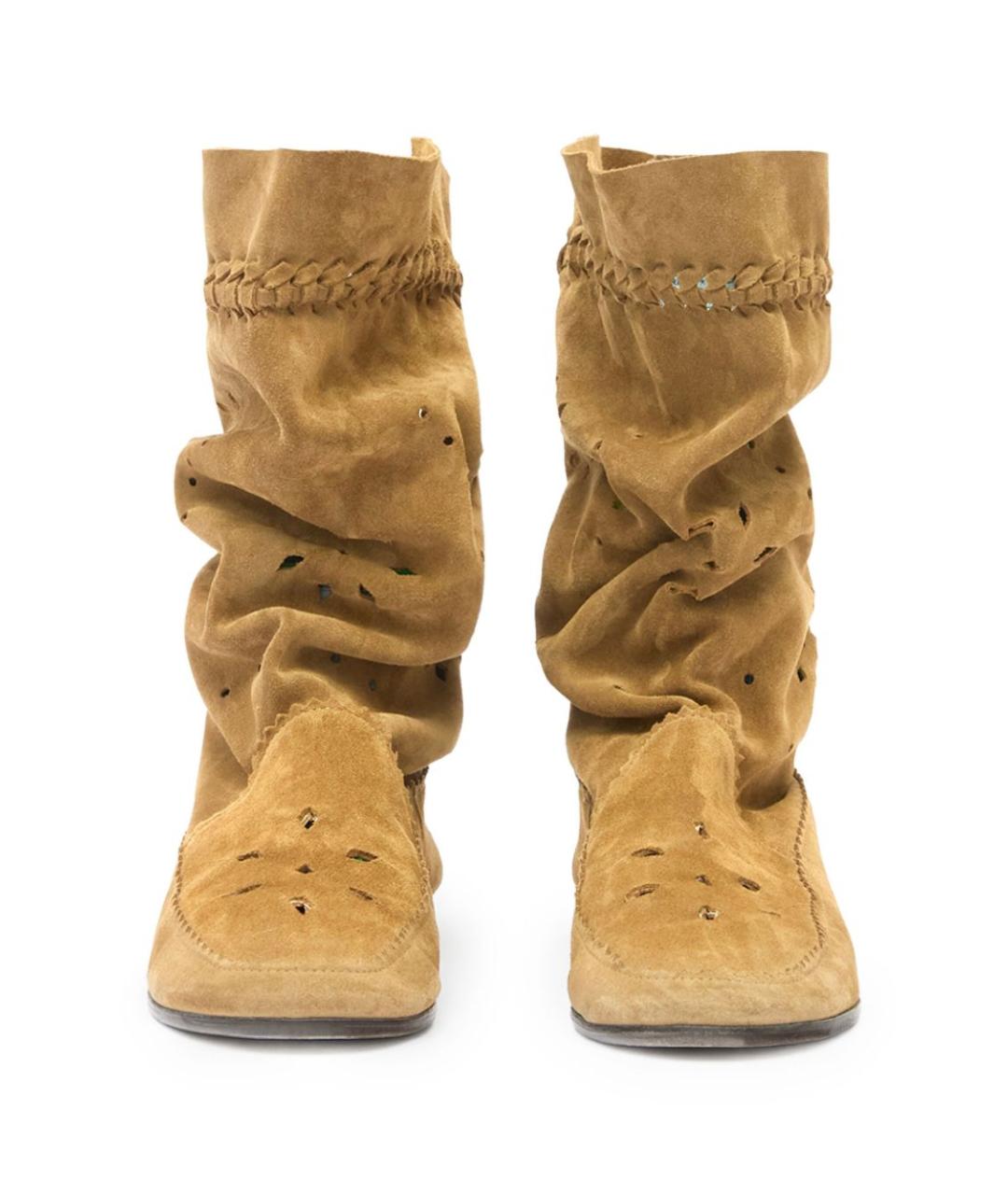 ISABEL MARANT Серые замшевые сапоги, фото 5