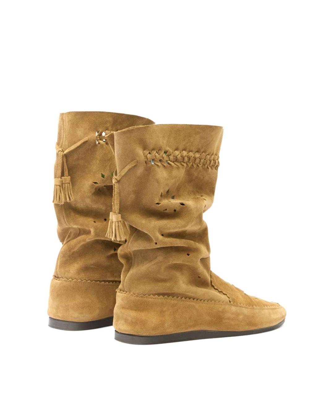 ISABEL MARANT Серые замшевые сапоги, фото 2