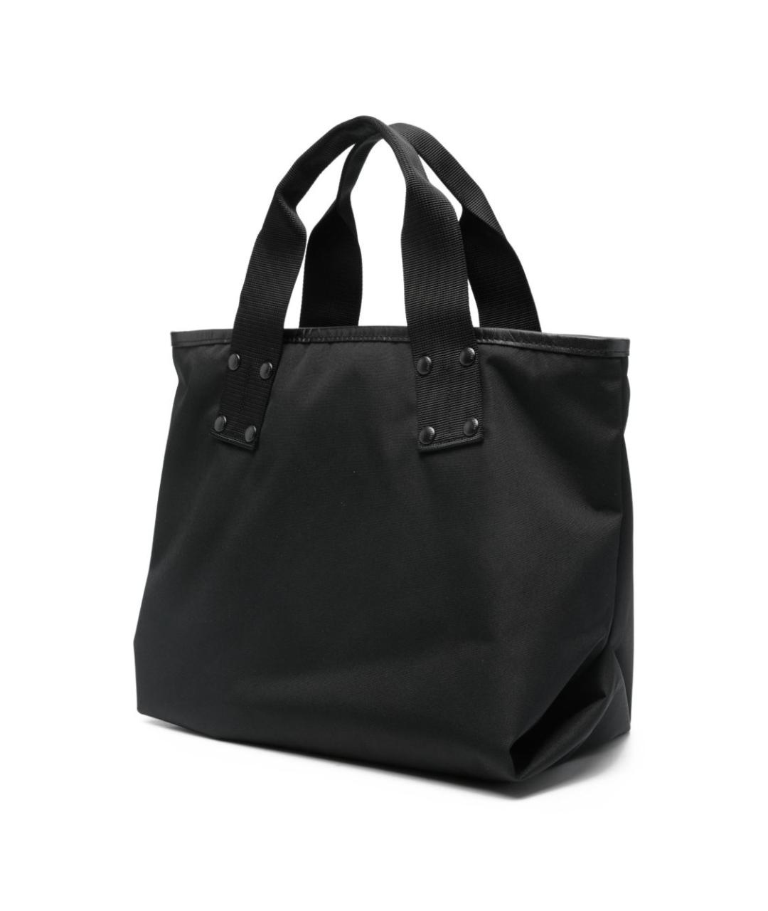 SACAI Черная синтетическая сумка тоут, фото 5