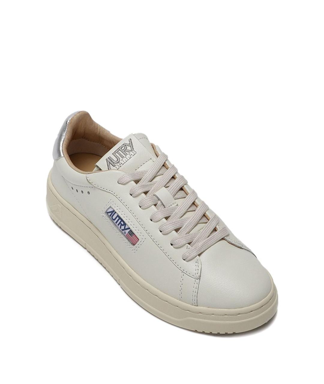 AUTRY Белые кожаные кеды, фото 2