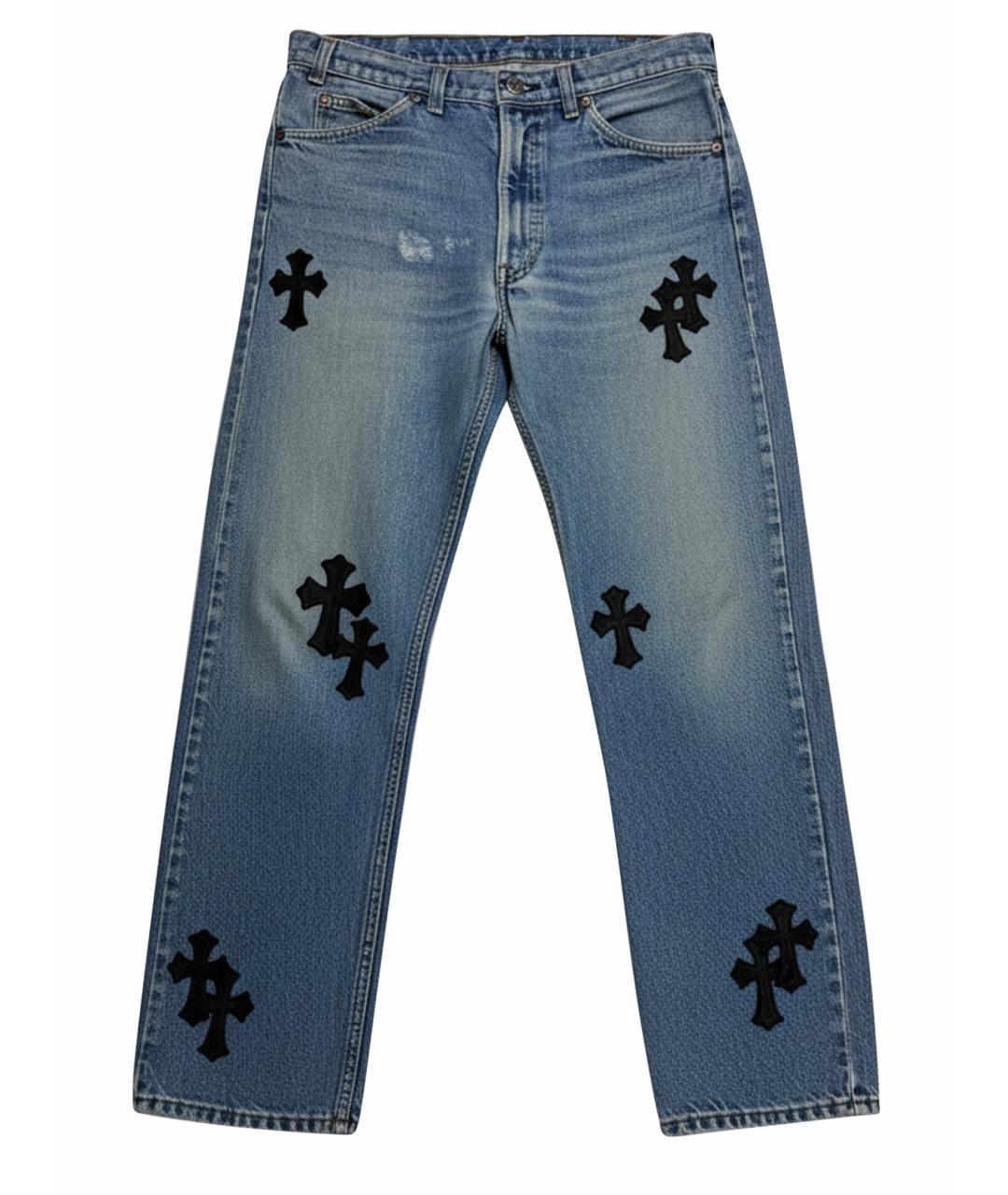 CHROME HEARTS Прямые джинсы, фото 1