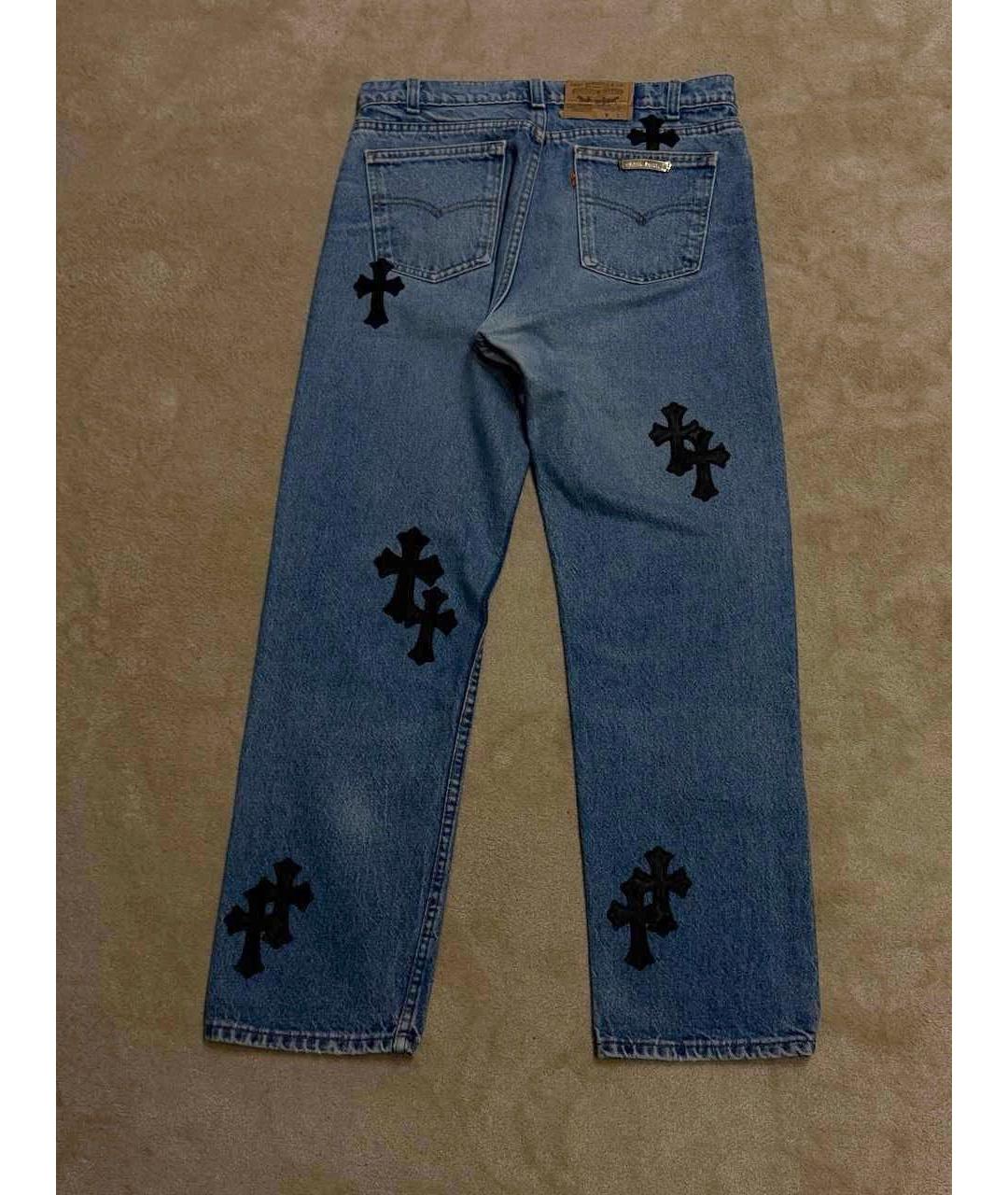 CHROME HEARTS Прямые джинсы, фото 2