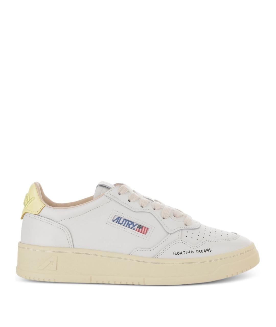 AUTRY Белые кожаные кеды, фото 1