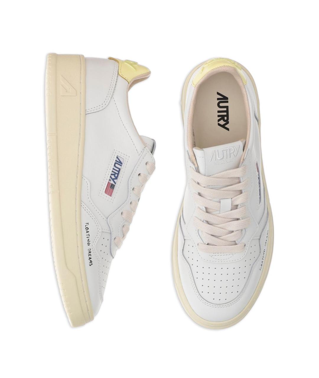 AUTRY Белые кожаные кеды, фото 5