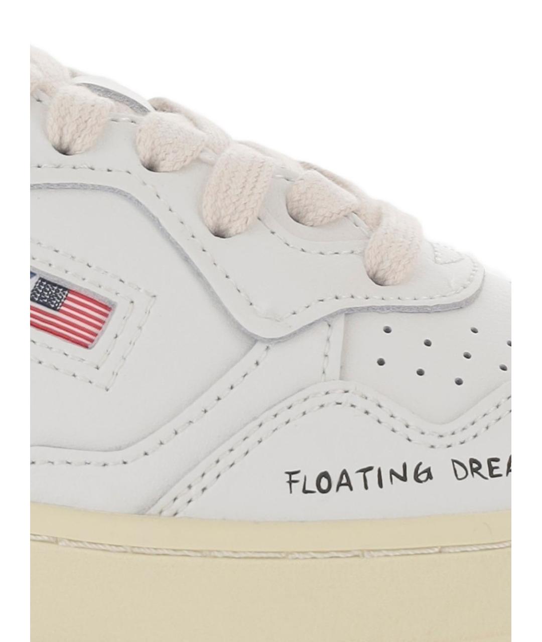 AUTRY Белые кожаные кеды, фото 2