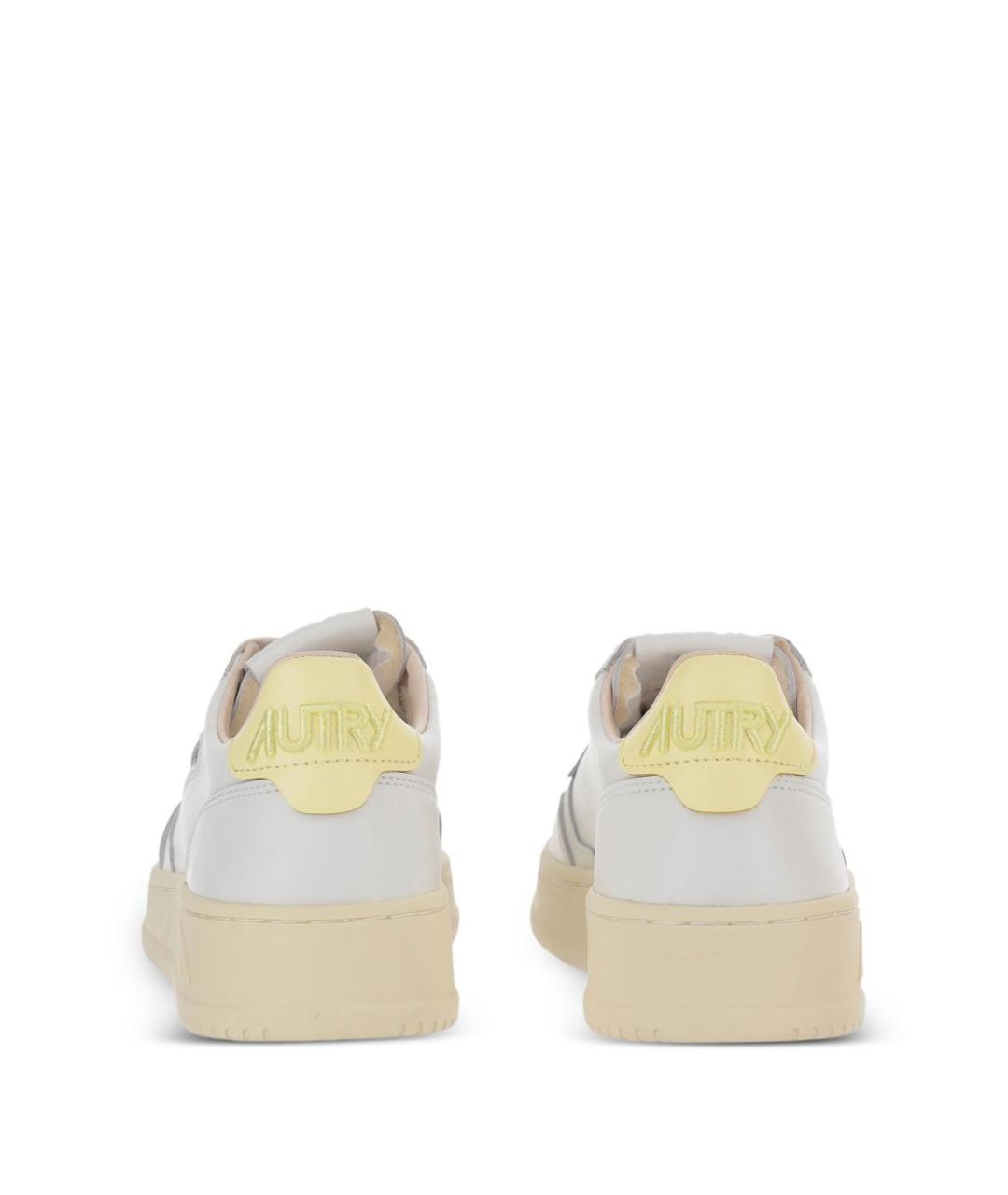 AUTRY Белые кожаные кеды, фото 4