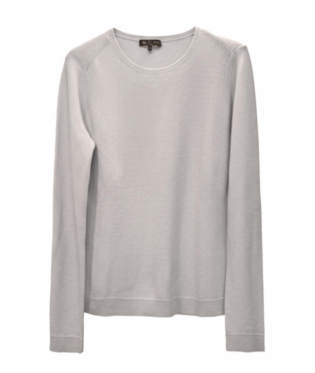 LORO PIANA Голубой кашемировый джемпер / свитер, фото 1