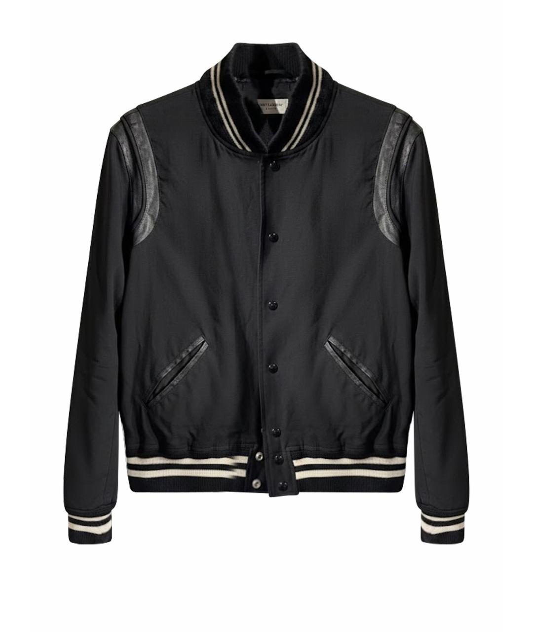 SAINT LAURENT Черная куртка, фото 1