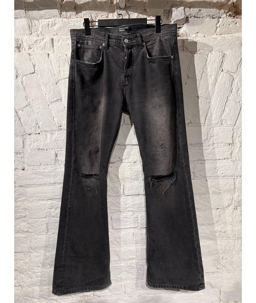 Enfants Riches Déprimés Антрацитовые джинсы, фото 3