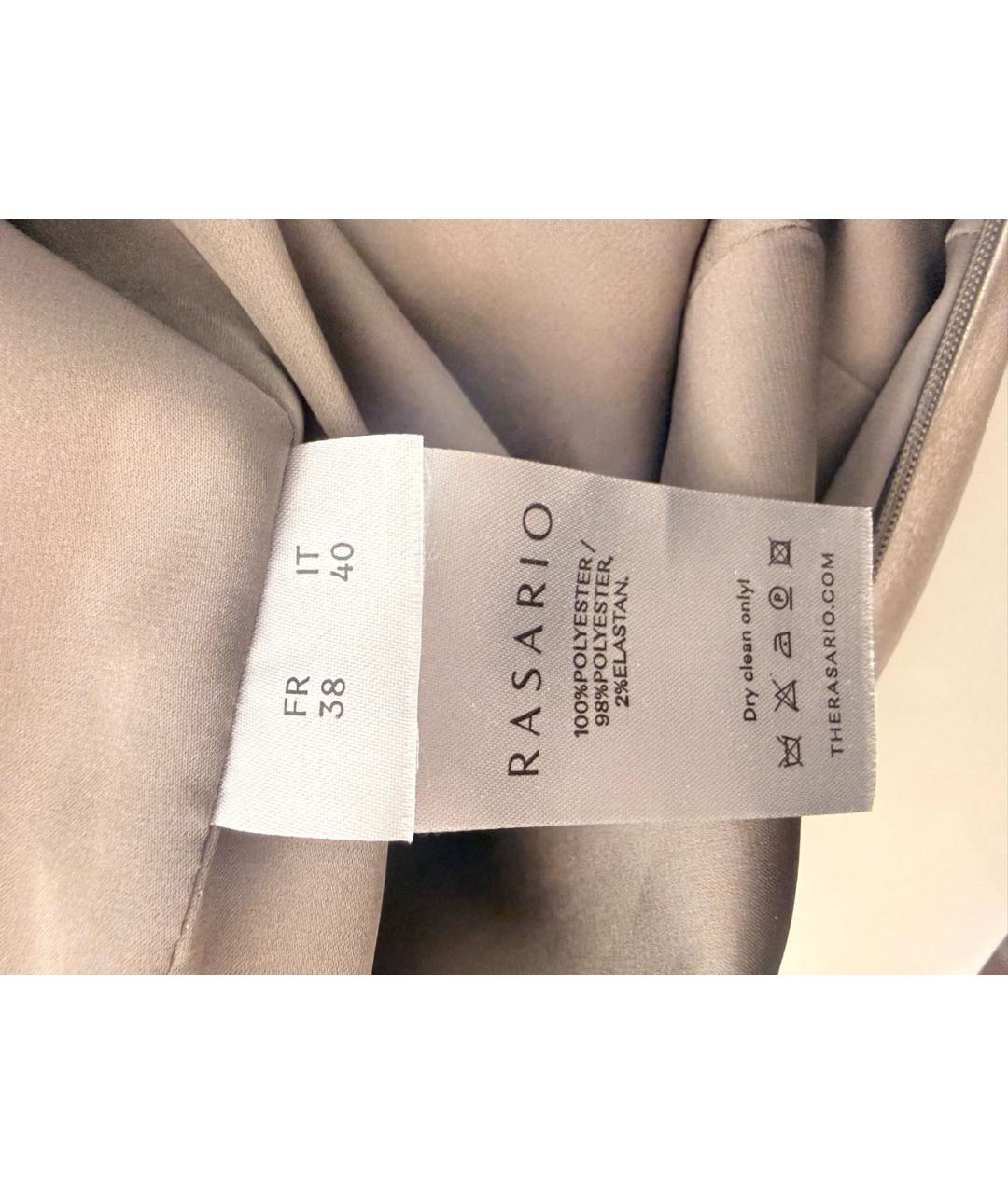 RASARIO Серебряное полиэстеровое вечернее платье, фото 5